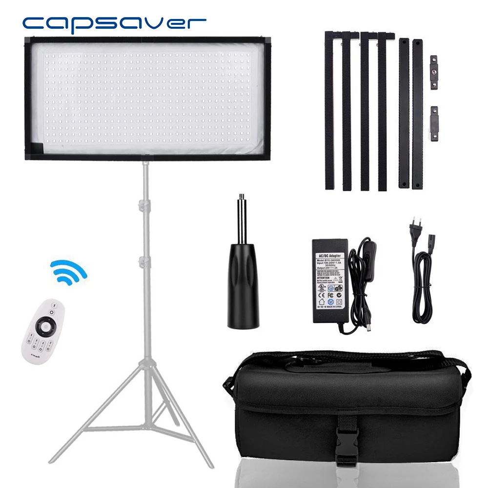 Capsaver Fl3060 Portable Led Video Light Photographic Lighting Led Light Panel For Vlog Camera