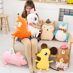 7 видов стилей милый плюшевый медведь игрушки в виде мышки игрушки в виде животных с плюшевой набивкой мультфильм кукла "Сова" игрушки для