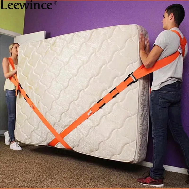 Leewince Move with tool Furniture Accessories Refrigerator belt Nylon rope Load line Shoulder strap Move artifact Home of rope