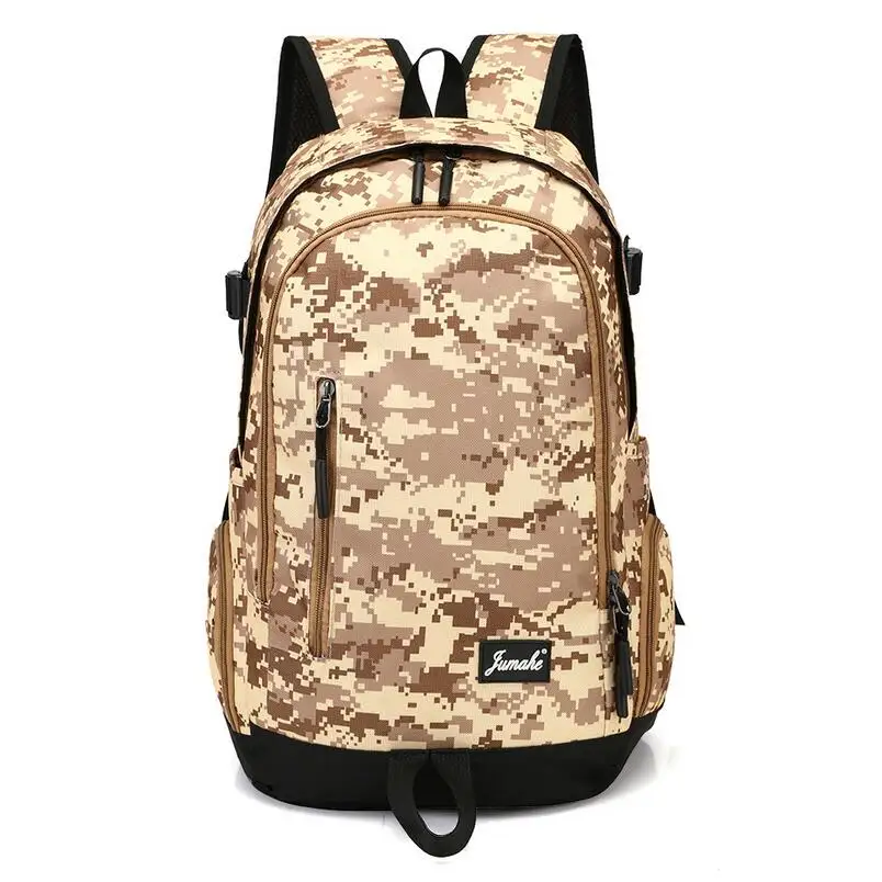 

5 Colors Oxford Cloth Travel Backpack Men's Waterproof Backpacks Boy's Solid Color School Bags Men High Capacity Travel Backpack