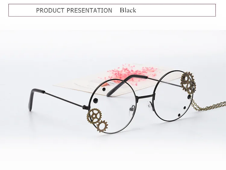 Cosplay&ware Oulylan Round Glasses Frames Women Vintage Metal Eyeglasses Ladies Cosplay Lolita Gears Chain Decoration Spectacle Frame -Zentai shop online HTB13gIBafvsK1RjSspdq6AZepXah.jpg