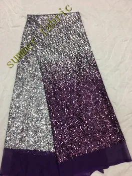 

2017 Latest African Tulle Lace High Quality french lace fabric For gold nigerian Swiss voile lace Wedding Dress cord Lace fabric