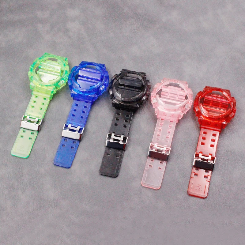 Watch Accessories GA110 Series Strap Watch Case For GSHOCK Resin Transparent Strap GD 120 GA 100 GA 110 GA 100C Strap Case Watch Accessories GA110 Series Strap Watch Case For GSHOCK Resin Transparent Strap GD 120 GA 100 GA 110 GA 100C Strap Case