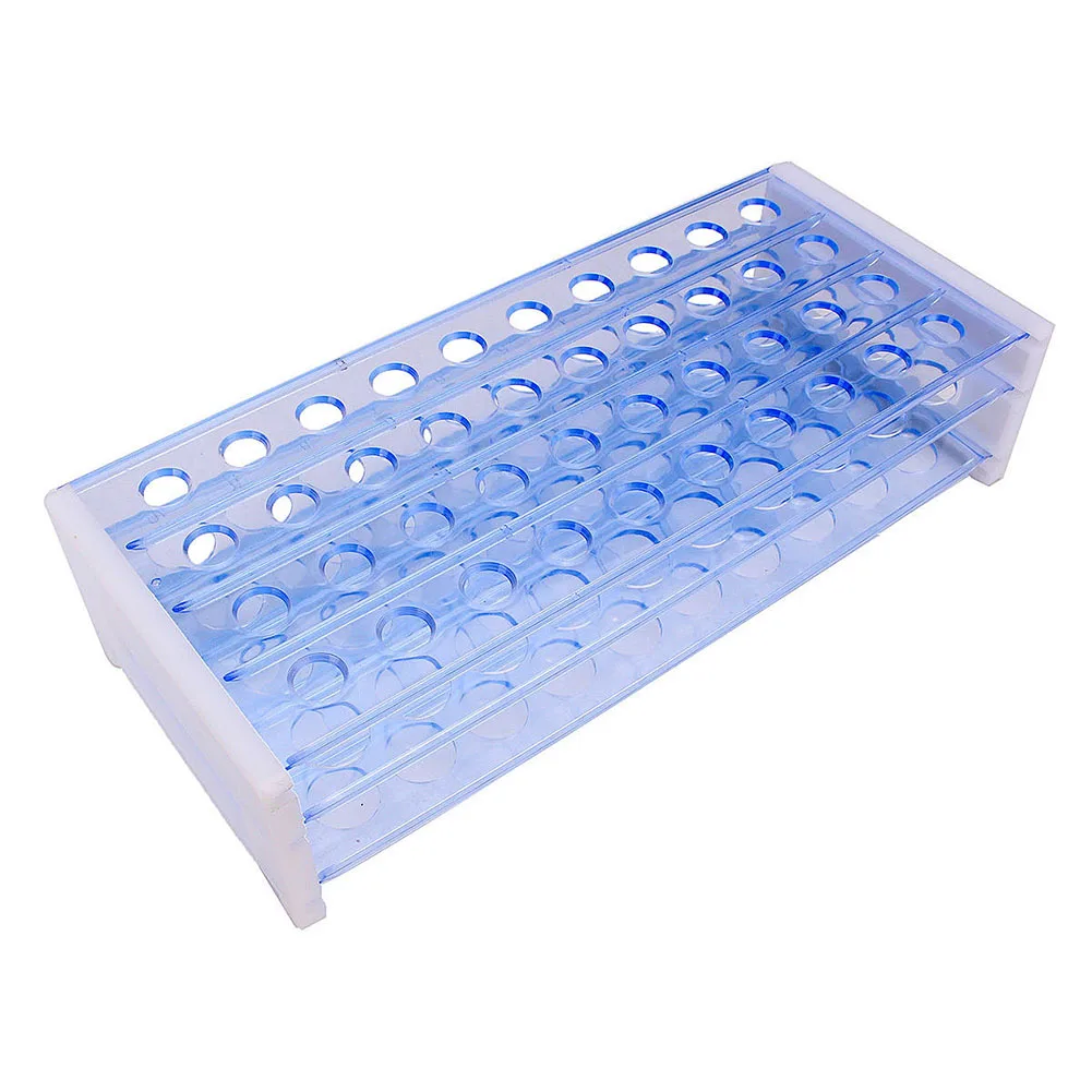 Plastic 3 Layers Lab Test Tube Rack Holder for 18mm Centrifugal Pipe Stand 40 Holes Plastic 3 Layers Lab Test Tube Rack Holder for 18mm Centrifugal Pipe Stand 40 Holes