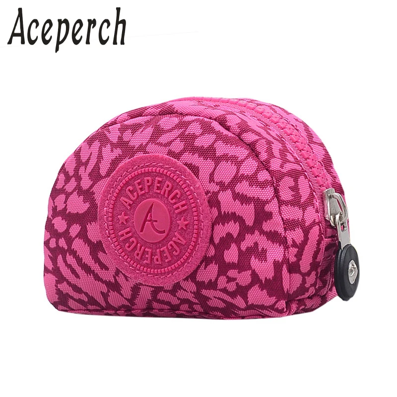 ACEPERCH Women Nylon Coin Purse Pocket Organizer Purse