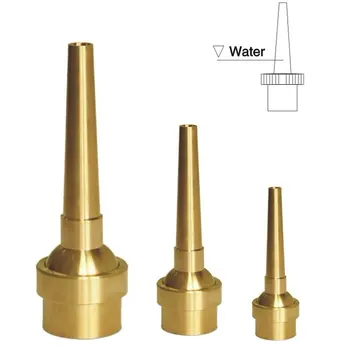 

2"Copper Nozzle female thread Universal Straight-Jetting Fountain Nozzle pure brass material Adjustable Direct Fountain Nozzle