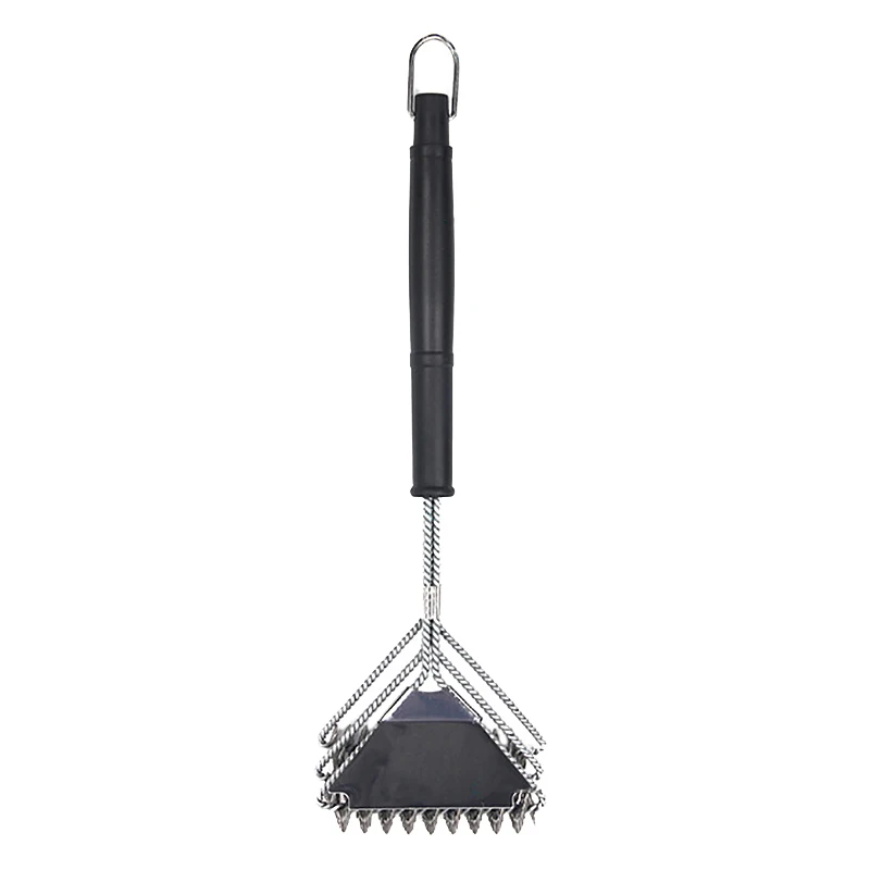 

With A Scraper Barbecue Brush 3 In 1 Anti-Scalding Barbecue Brush 18-Inch Barbecue Brush
