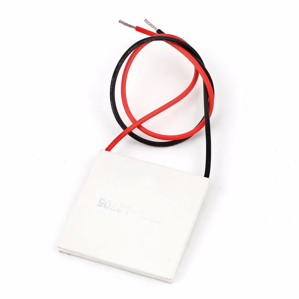 

Peltier TEC1-12706 Cooler Thermoelectric Generator TEC1-12705 TEC1-12706 40*40mm Cooler Power Generation Peltier Cooling Module