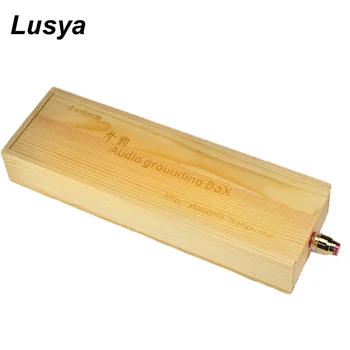 

Audio Grounding Box Hifi Amplifier Filter Bile Speaker Tuning Ground Box Power Purifier Electronic Black Hole T0788