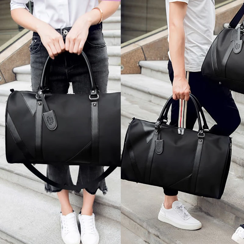 Wobag Новая модная спортивная сумка для сна, водонепроницаемая нейлоновая мужская сумка для путешествий, большие дорожные сумки через плечо