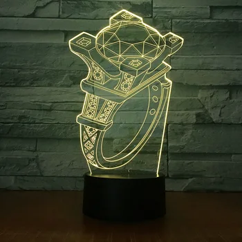 

3d Small Night Lamp Wholesale Creative Product Cartoon 3d Small Lamp Remote Control Bedside Decorative Led Night Light