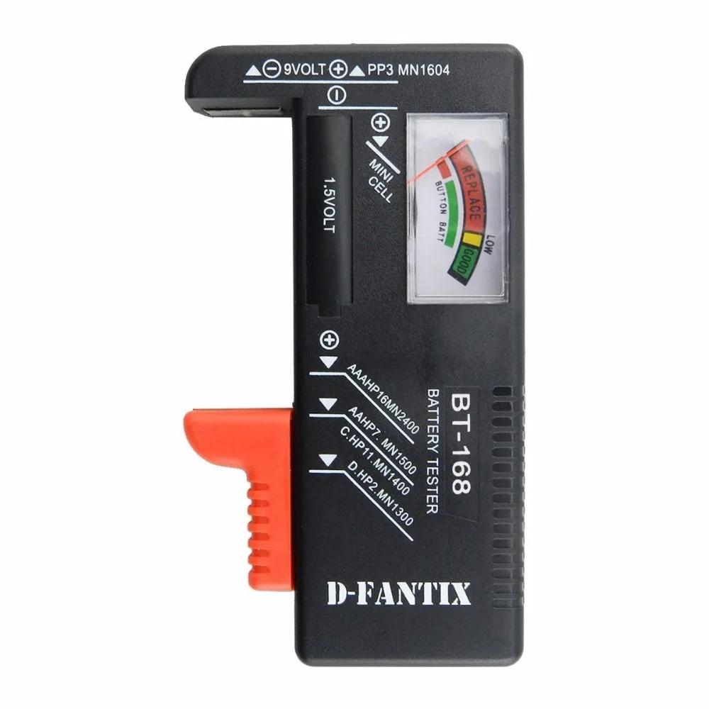

Battery Tester Universal Battery Checker for AA AAA C D 9V 1.5V Button Cell Batteries