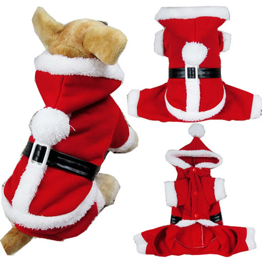 pet dog christmas clothing Cute dog christmas coat pet clothes