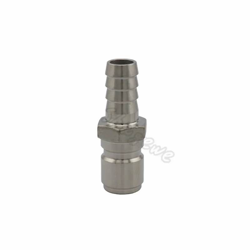 Beer Brewing 12NPT Thread Female Quick Disconnect Set, Homebrew Kettle Tun Pump Wort Chiller Fitting 12Barb Quick Connectors (7)