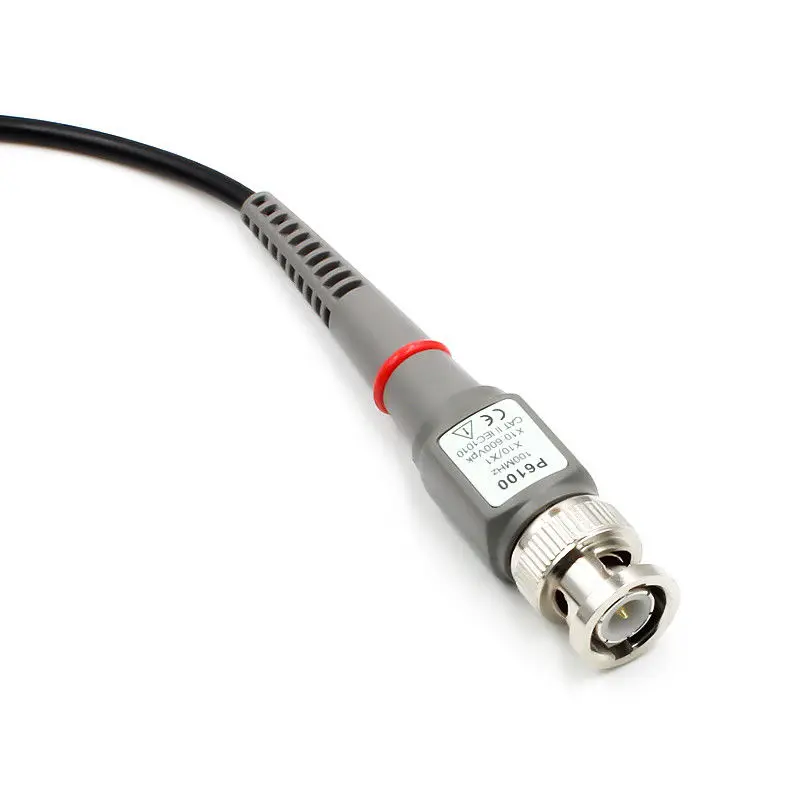 P6100 Oscilloscope Probe DC-100MHz Scope Clip Probe 100MHz 1PCS oscilloscope probe