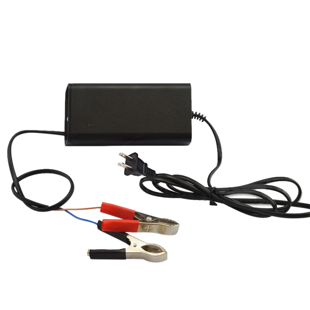 LCD Display 12V 5A USB 2 Slot Smart Intelligent Battery Charger Brand New US