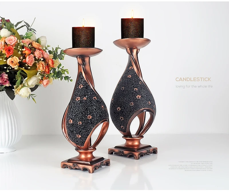 candelabra candle lantern christmas decorations for home (12)