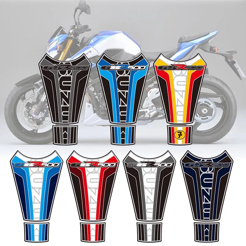 

Motorcycle 3D Emblem Tank Pad Protection Decal Sticker For Suzuki GSR 600 GSR600 2006 - 2010 2007 2008 2009