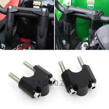 Мотоцикл 6061-T6 заготовки Алюминий Руль управления для мотоциклов стояк до 30 мм назад кронштейн комплект для Kawasaki Versys 650 KLE650