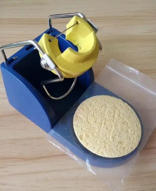 

SZBFT T12 Soldering Iron Tips Standar T12 Iron Tips Holder With Sponge for 9501 soldering handle free shipping