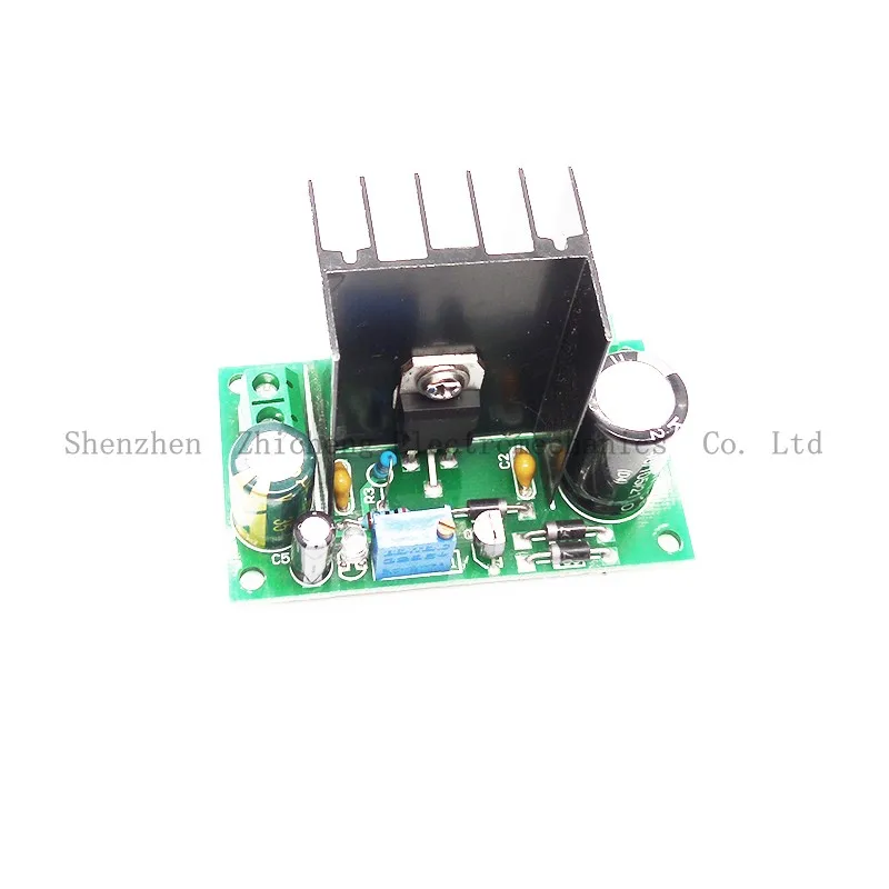 

LM317 AC/DC Input DC Output Converter Power Supply Module Adjustable Linear Regulator