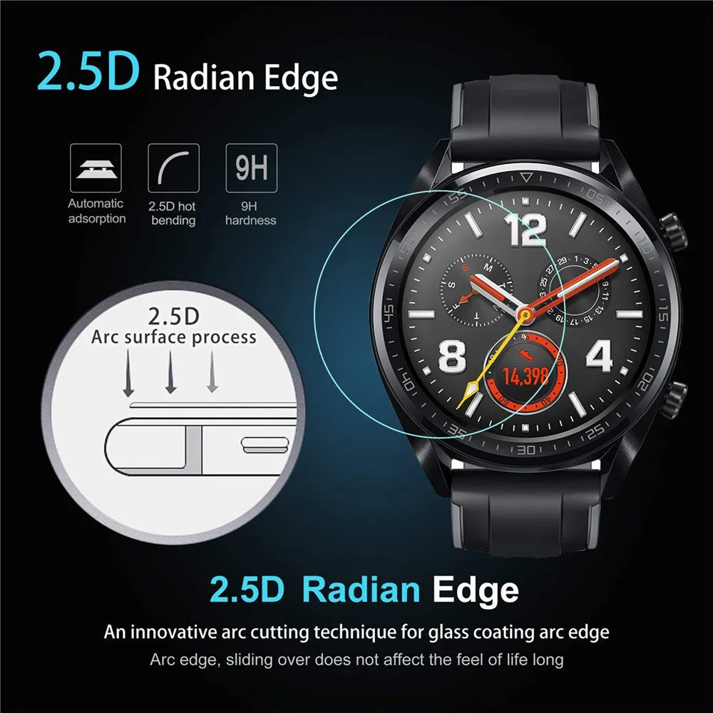 Закаленное стекло для Huawei Watch GT GT2(46 мм) /GT защитная пленка экрана взрывоустойчивая