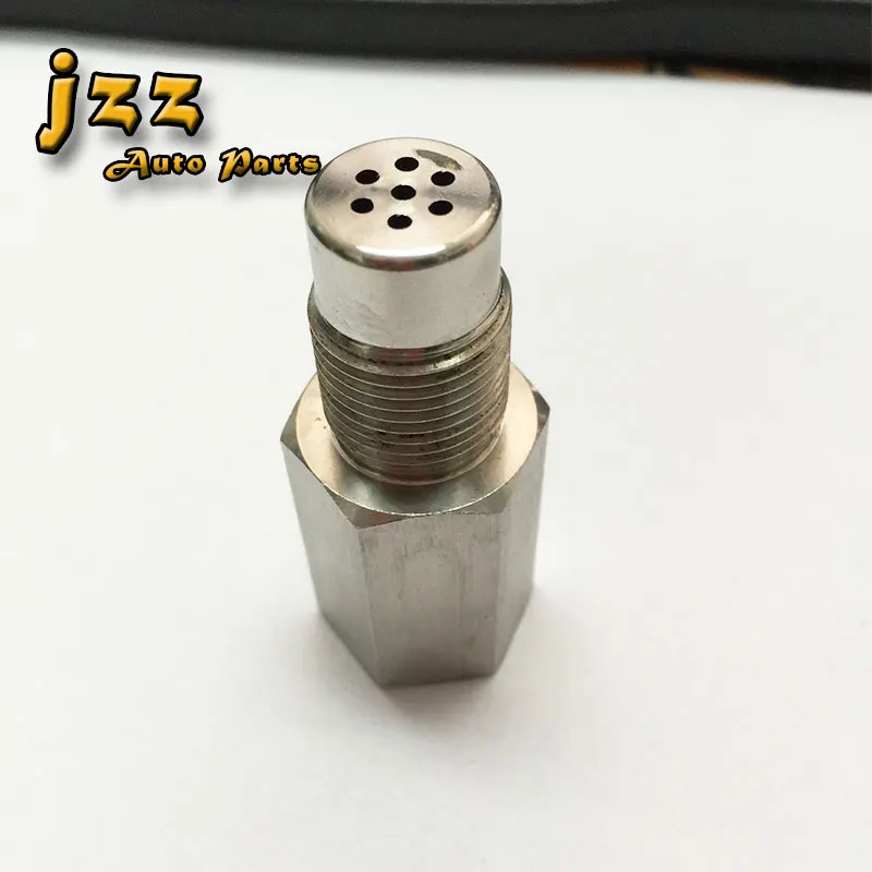 

JZZ Stainless Steel Universal o2 Oxygen Sensor Spacer Contain Catalytic Converter for bolt sensor nuts fit 90 degrees