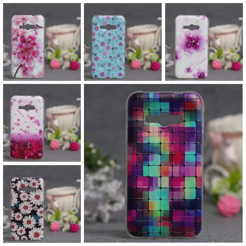 3D рельефный чехол для телефона с изображением мандалы и цветов Samsung Galaxy J1 Ace J110