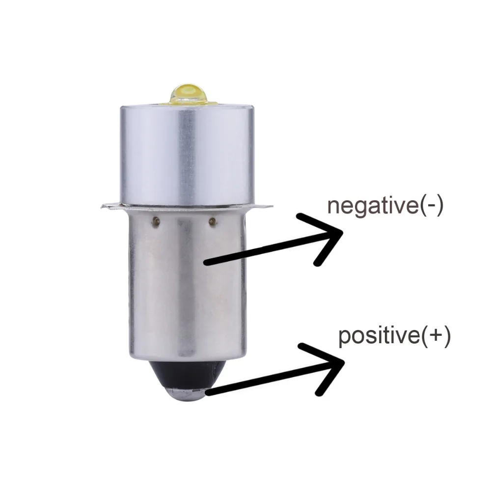 Новое напряжение P13.5S 4-24 В Светодиодный лампочки для фонарика заменяемая лампочка факел аварийный фонарик Работа с чипами