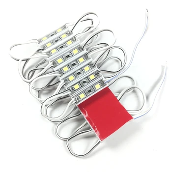 

2000pcs/lot Mini LED Module 2835 SMD 2LEDs Pure white DC12V IP65 Waterproof Advertising Backlight for Billboard