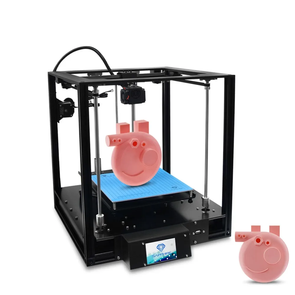 

Full Closed 3D Printer Sapphire S Core XY CoreXY Structure Automatic Leveling Closed Drucker 3D Printer With Frame 220*220*200mm