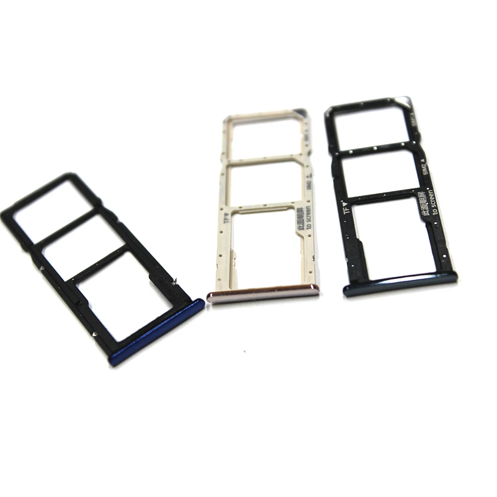 

For Huawei Y7 2018 SIM Card Slot SD Card Tray Holder Adapter Assembly Repair Parts For Huawei Y7 2018 Mobile Phone