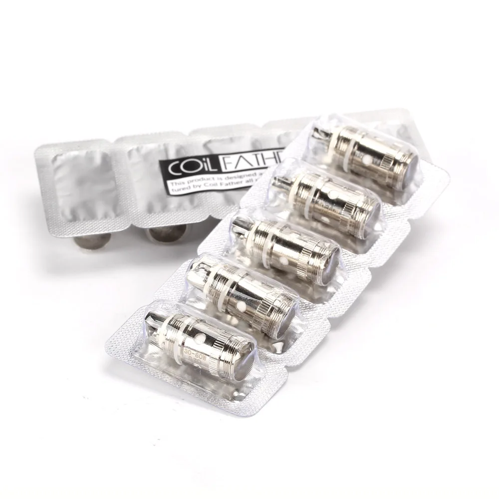 Сменные катушки Coil Father Q Subohm EC 0 5 3 Ом подходят для iJust S/iJust 2/iJust 2 mini/Melo/2/Melo набор