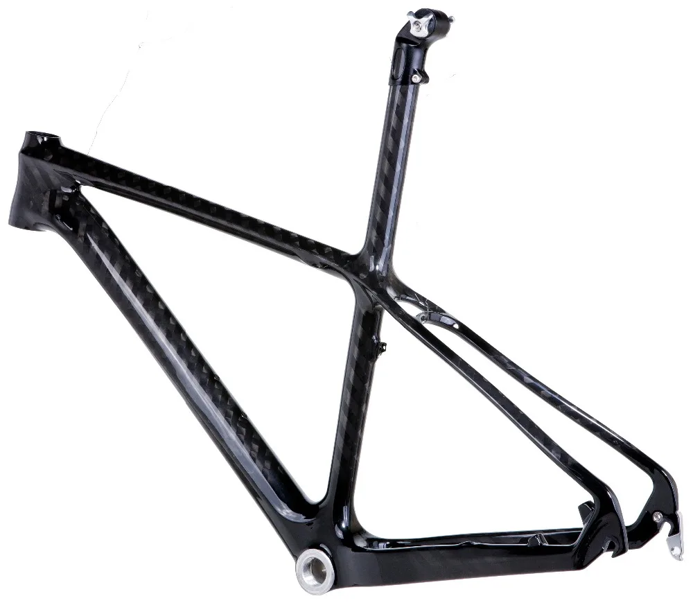 Clearance Mountain bike frame cheap clearance sale china CX mountain bicycle parts hardtail mtb carbon frame 26er with seatpost 0