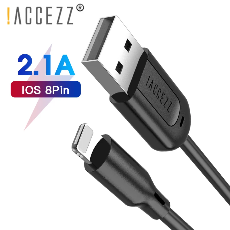 ACCEZZ TPE usb кабель для зарядки освещение для Apple iPhone X XS MAX XR 8 7 6 6S Plus 5 5S SE кабель для зарядки данных Шнур для зарядного устройства