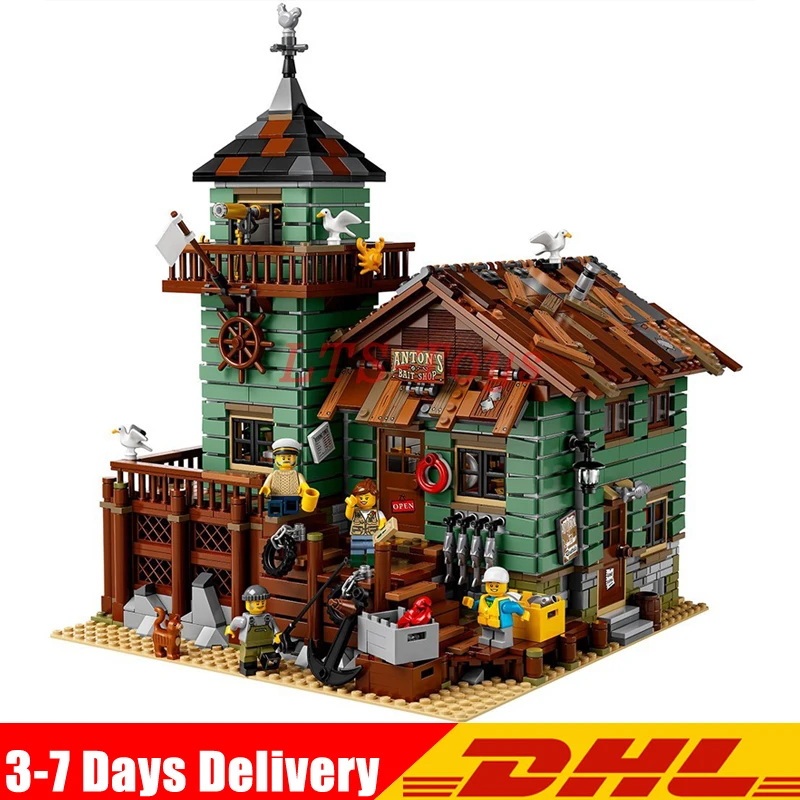 

2018 Compatible LegoINGlys 21310 The Old Finishing Store Children Model Building Blocks Bricks DIY Educational Toys Gifts
