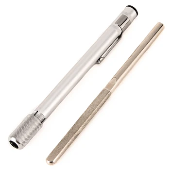 

Outdoor Multitool Hunting Fishing Hook Pocket Sharpener Pen-file Blade Knife Saw Pocket Diamond Cutter Sharpener Fishing Hook