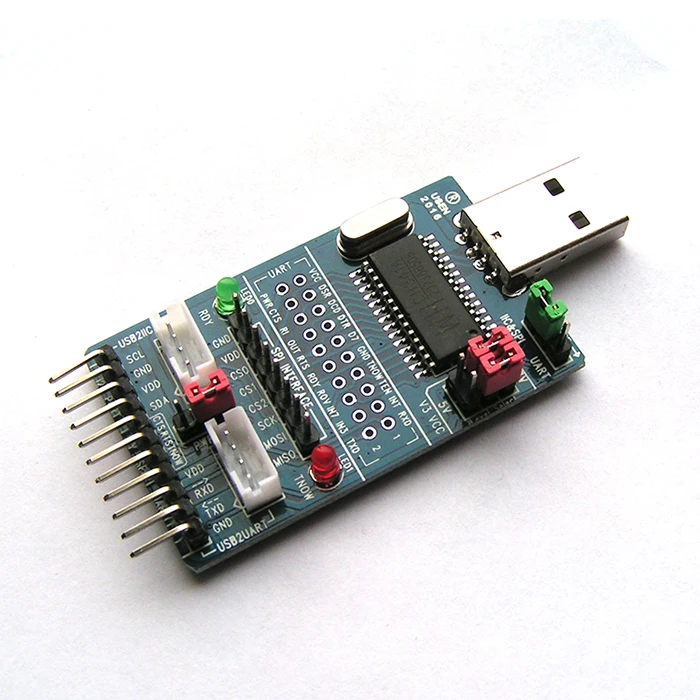 Переходник для CH341A с USB на I2C/IIC/SPI/UART/TTL/ISP параллельный преобразователь порта