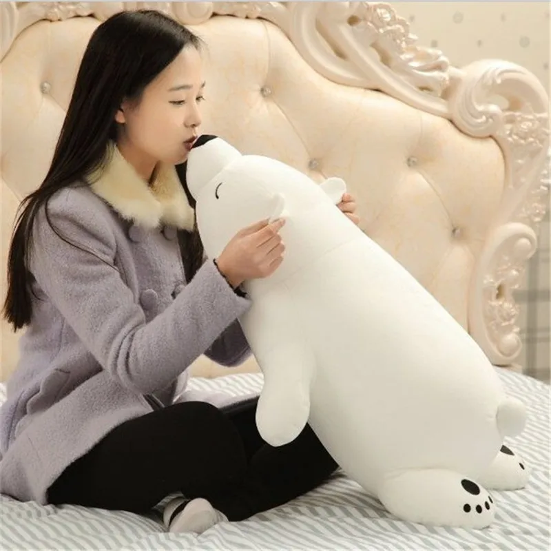 1 шт. 45 см полярный медведь плюшевые игрушки наночастиц кукла Polar Bear Nano кукла подарок на день рождения для подруга и детей