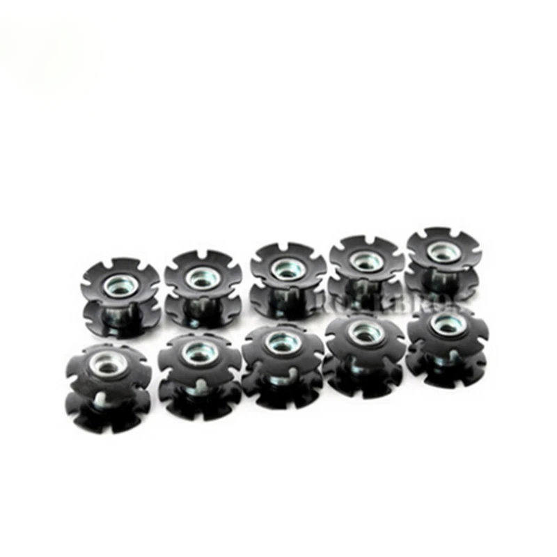 

FETESNICE Bike Bicycle Steer Tube Headset Aluminum Alloy Star Nut 1 1/8" 28.6mm 10pcs Cycling Riding Tubes Headsets Bikes Parts