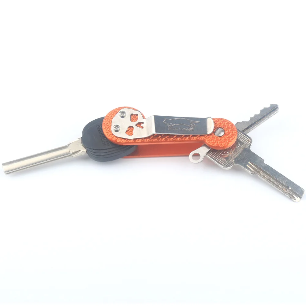 

Car key holder chain Smart Key Wallets ring collector housekeeper metallic DIY Pocket key organizer smart dropshipping