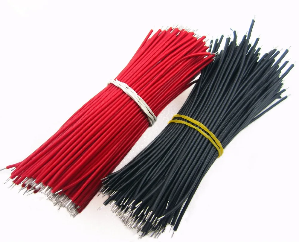 

100pcs Breadboard Jumper Cable Wires Tinned 0.96cm