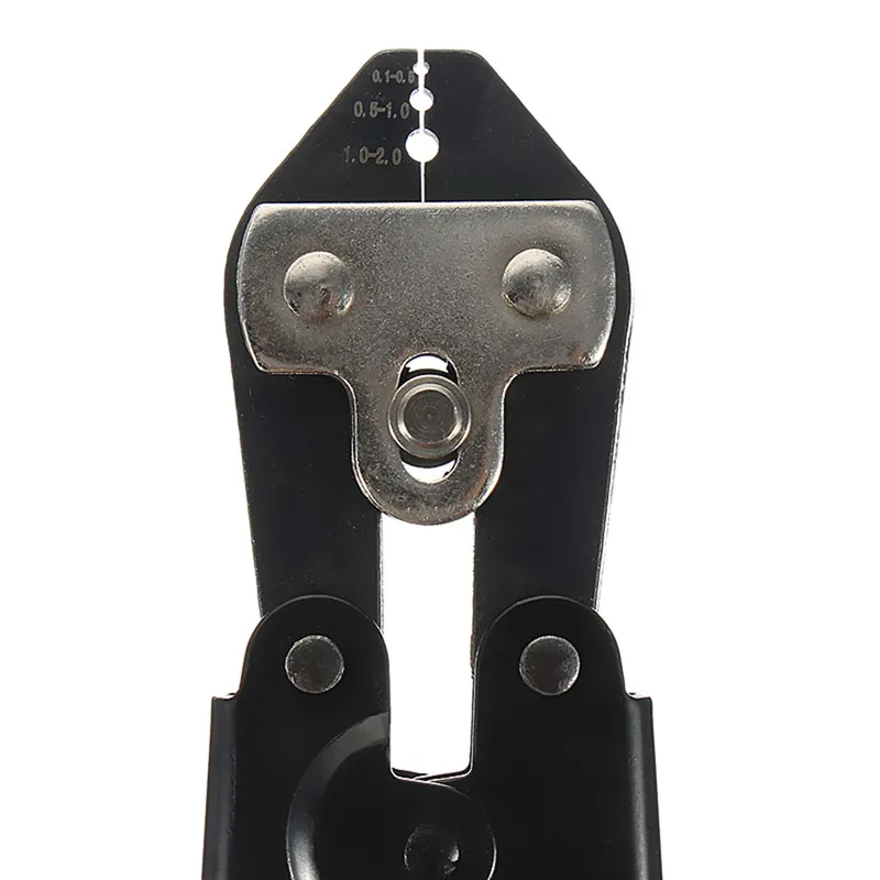 Crimping Pliers High Quality 65 Manganese Steel Hand Tools Yellow Black Wire Rope Crimp Capacity 0.1-0.5 0.5-1.0 1.0-2.0 mm