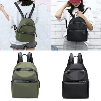 

Women Fashion backpacks Casual Soft Nylon Teenage Shoulder Bag Tote Bag Packet messenger backpack for Ladies Travel Bag C35#