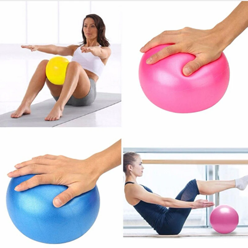 25cm Yoga Ball Übung Gymnastik Fitness Pilates Balance Gym Indoor Trainin CBL 