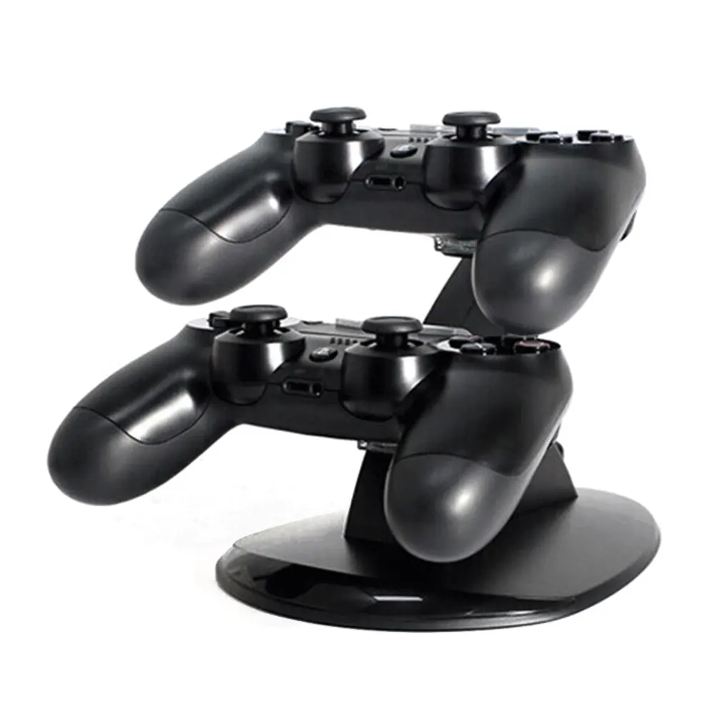 Hot LED Dual USB Charging Charger Dock Stand Cradle Docking Station for