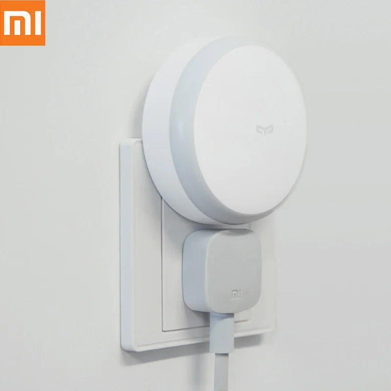 

Xiaomi Mijia Yeelight Induction Night light (Plug-in Version) 0.4W YLYD03YL led lamp bed lights for bedroom corridor Wall #