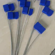 Блокировка-это бирка RFID бирка одно-выключение уплотнение NFC 213 HF бирки с цифрами serail напечатаны 14 digts