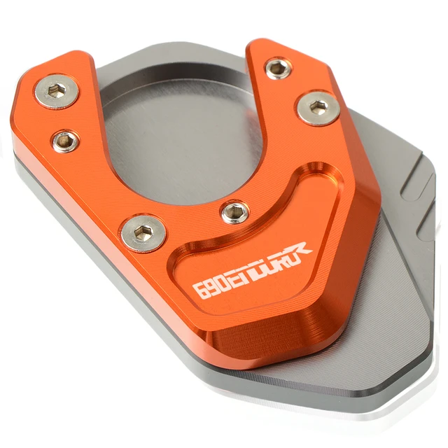 Motorcycle Side Stand Enlarger Plate Kickstand Enlarge Foot shelf