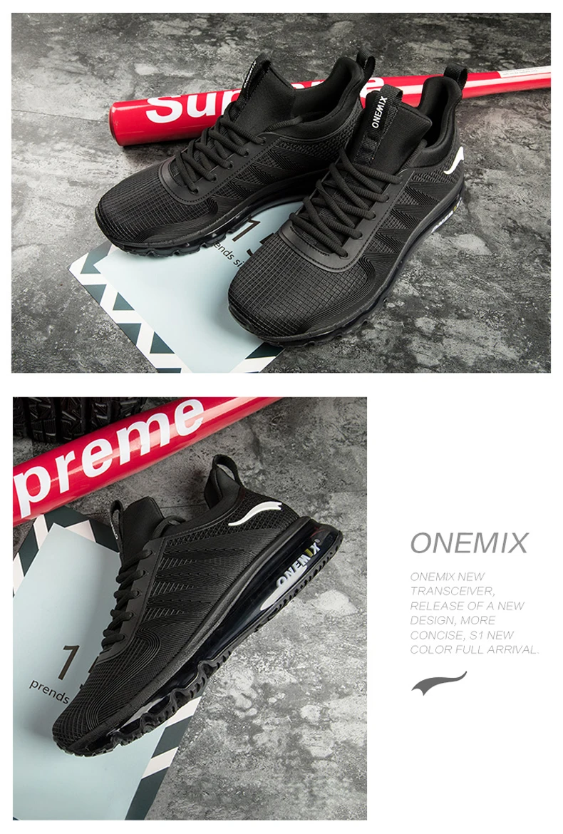 ONEMIX кроссовки для бега с воздушной подушкой 97 для мужчин, спортивная обувь, дышащий светильник Crosser для фитнеса, уличные беговые кроссовки Max 12,5